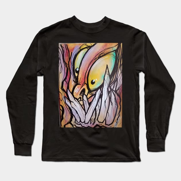 Graffiti monster Long Sleeve T-Shirt by trainwreck911